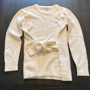 Madewell White Ivory Sweater